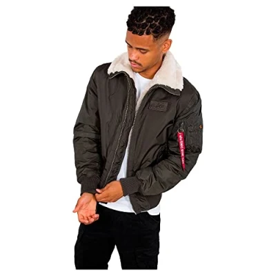 Abbildung von Alpha Industries B153 TT Winterjacke, Herren, Größe: XL, Black olive