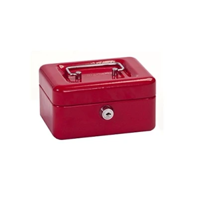 Abbildung von ALCO Albert 840 12 Geldkassette, 152 x 119 76 mm, rot