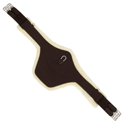 Abbildung von Premiere Sattelgurt Colombes Bauchschutz Braun 125cm