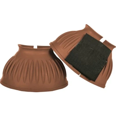 Abbildung von HKM 8605 Springglocken Atlanta, Gummispringglocken Gummi Hufglocken, Dunkelbraun, XXL