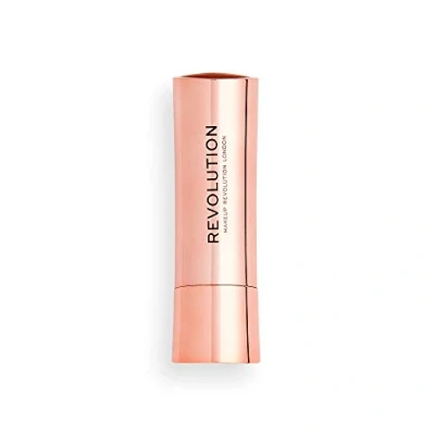 Abbildung von Makeup Revolution Satin KISS Lipstick Lippenstift, Damen, Größe: 3.5 g, Fling
