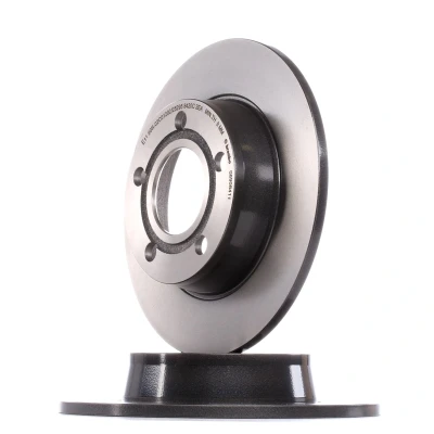 Abbildung von BREMBO COATED DISC LINE 08.9084.11 Bremsscheibe 255 10 5 voll beschichtet AUDI: Allroad C5, A6 C5 Saloon, Avant