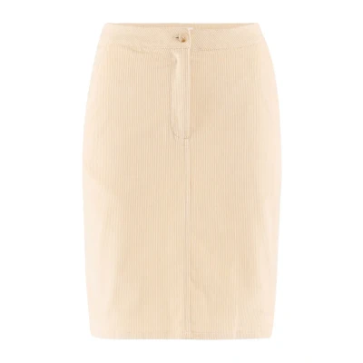 Abbildung von Tamaris Damen Basin Skirt Long, Tapioca, 38