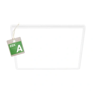 Abbildung von LED Deckenleuchte Tava A, 42x42 cm, Kunststoff, weiß