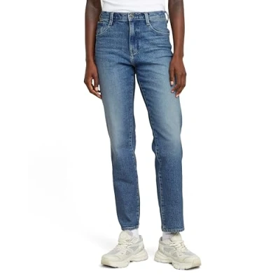 Abbildung von G STAR Damen Viktoria High Straight Jeans, Blau (Faded Frozen Lake D23959 D503 G834), 30W / 32L
