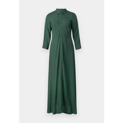Abbildung von YAS Yassavanna LONG Shirt Dress Blusenkleid, Damen, Größe: XS, Sycamore