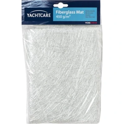 Abbildung von Yachtcare 137189 1, 0 QM G 450 Glasfasermatte, weiß, 450g / m²