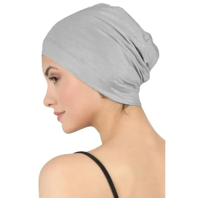Abbildung von Deresina Headwear Schlafmutze Kopfbedeckung Chemo (Grau)