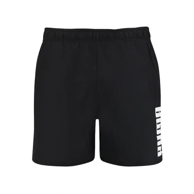 Abbildung von Puma SWIM MEN Medium Length Badeshorts, Herren, Größe: Medium, Black