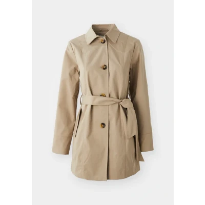 Abbildung von JDY Jdyisadora Trenchcoat, Damen, Größe: XS, Weathered teak