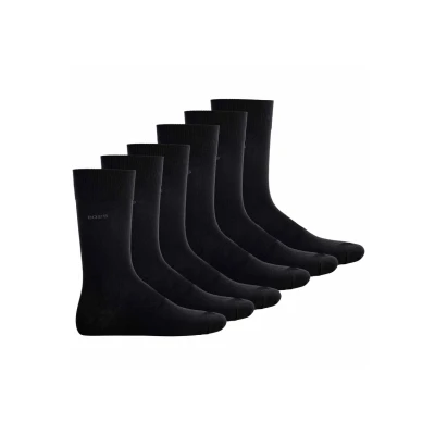 Abbildung von BOSS 6ER PACK Finest SOFT Socken, Herren, Größe: 39 42, Schwarz