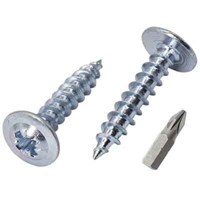 Abbildung von Marcopol (100 Stück) Verzinkter Stahl 4,0 x 20 mm Holzschrauben Metallschrauben Modifizierter Traversenkopf selbstschneidend (100, mm), silber