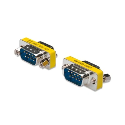 Abbildung von DIGITUS D Sub 9 Gender Changer Adapter Pin Kupplung Stecker zu RS 232 485 TTL Metallgehäuse