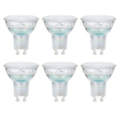 Abbildung von Amazon Basics Professioneller LED Strahler GU10, 4.9 W (entspricht 50W), Kaltweiß, Dimmbar (6 Stück)