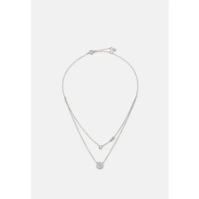 Abbildung von Michael Kors Brilliance Necklace Halskette silvercoloured, Damen, Größe: One Size, Silver coloured