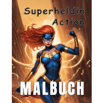 Abbildung von Malbuch Superheldin in Action Das ultimative Ausmalbuch für Kinder (Ausmalbücher kleine Entdecker)