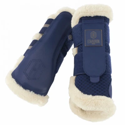 Abbildung von Eskadron Dressage Boots Heritage Mesh Faux Fur True Blue
