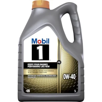 Abbildung von Mobil 1 FS 0W 40 5l Motoröl 153678 VOLKSWAGEN: Golf 4, 5, 7, AUDI: Q3, A4 B8 Avant, A6 C6 MERCEDES BENZ: E Class Saloon