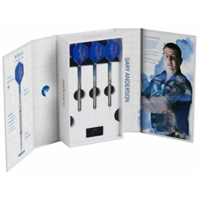 Abbildung von Unicorn 2019 Edition Gary Anderson World Champion 90 Percent Wolfram Dart, blau, 21 g