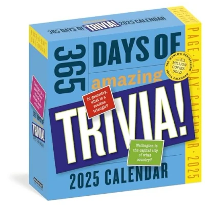 Abbildung von 365 Days of Amazing Trivia Page A Day® Calendar 2025: The World&#039;s Bestselling