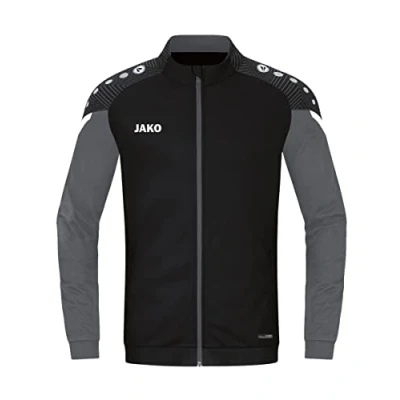 Abbildung von JAKO Performance Trainingsjacke für Kinder, Größe: 116, Schwarz anthra light