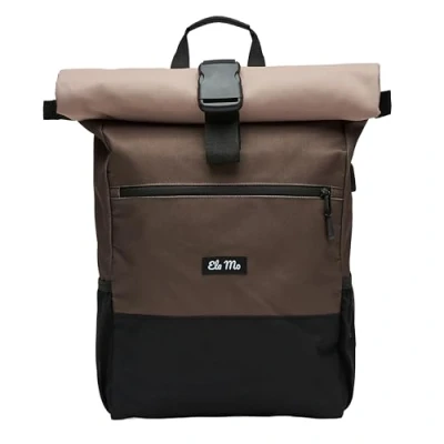 Abbildung von Ela Mo™ Rolltop Rucksack Sand &amp; Olive