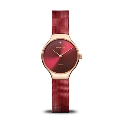Abbildung von BERING Damen Uhr Quarz Movement Charity Collection mit Edelstahl und Saphirglas 13326