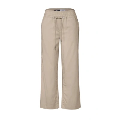 Abbildung von Cecil WIDE LEG HOSE Stoffhose, Damen, Größe: XXLx26, Beige