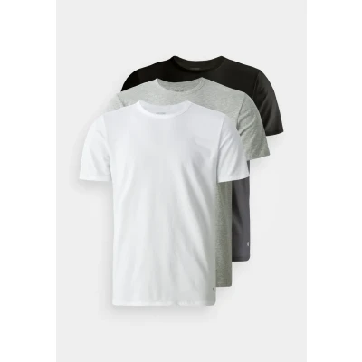 Abbildung von Calvin Klein Underwear TEES 3 PACK Nachtwäsche Shirt, Herren, Größe: Small, Black/white/grey heather