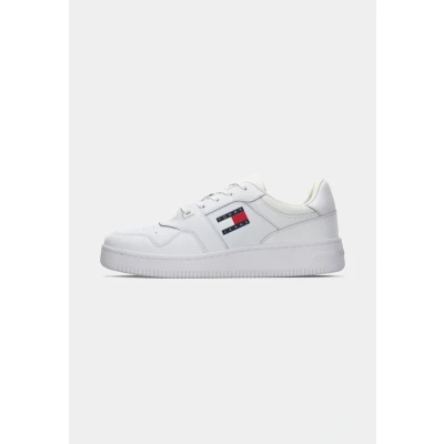 Abbildung von Tommy Jeans Retro Basket Sneaker low, Damen, Größe: 39, White Schuhe