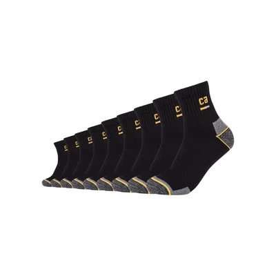 Abbildung von camano Kurzsocken Socken, Größe: 43 46, Black/grey