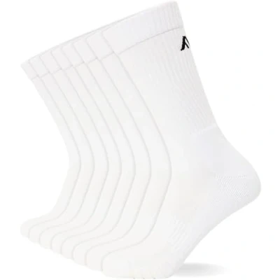 Abbildung von FM London Unisex 8 PACK Socken, Größe: 39 42, White