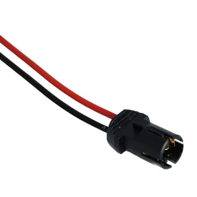 Abbildung von L &amp; P Car Design 1x T10 W5W Fassung Stecker Lampenfassung Standlicht Parklicht Glas Sockel Glassockel Stecksockel W3W WY5W W2,1X9,5D für Lampen Glühlampen Glühbirnen