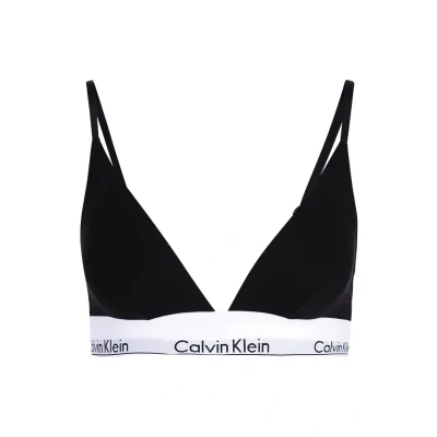 Abbildung von Calvin Klein Underwear Unlined Exclusive Triangel BH, Damen, Größe: Small, Black