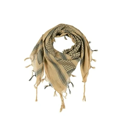 Abbildung von Brandit Shemag Scarf, Khaki Schwarz