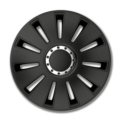 Abbildung von Radzierblenden/Radkappen 531614 Silverstone Pro Black 14 Zoll