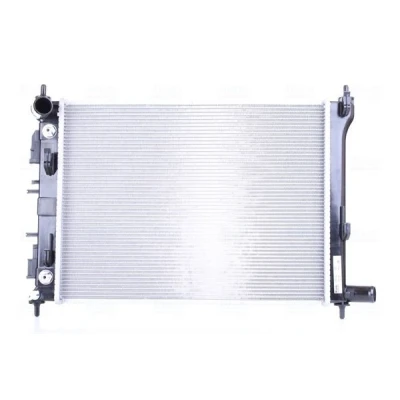 Abbildung von NISSENS 606732 Kühler, Motorkühlung Aluminium 500 376 16 Kühlrippen gelötet