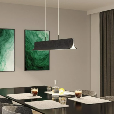 Abbildung von Paulmann LED Pendelleuchte »Noyan 3 Step Dimmbar 2x24W Anthrazit«, 2 flammig, Stufen