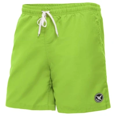 Abbildung von Ladeheid Badehose Herren, Bequeme Lange Badeshorts mit Breitem Gummibund, Kordelzug und Taschen, Schwimmhose Boardshorts LA40 129 (Hellgrün, L)