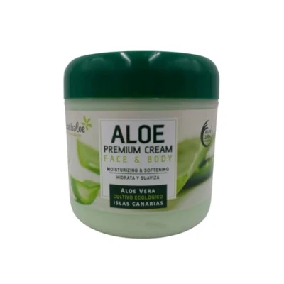 Abbildung von BURI 4X 300ml Tabaibaloe Aloe Vera Premium Cream face &amp; Body Gesicht Körper Creme