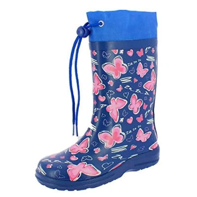 Abbildung von Beck Mädchen Blue Summer Gummistiefel, Blau, 34 EU