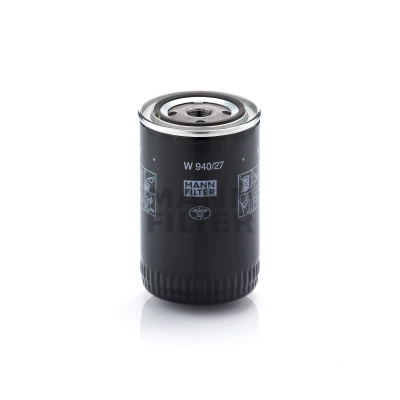 Abbildung von MANN FILTER W 940/27 Ölfilter 3/4 16 UNF mit einem Rücklaufsperrventil Anschraubfilter