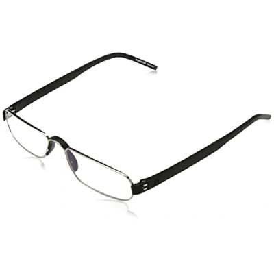Abbildung von Rodenstock Unisex Lesebrille ProRead R2180, Lesehilfe bei Weitsichtigkeit, Brille mit leichtem Edelstahlgestell (+1 / +1,5 +2 +2,5)