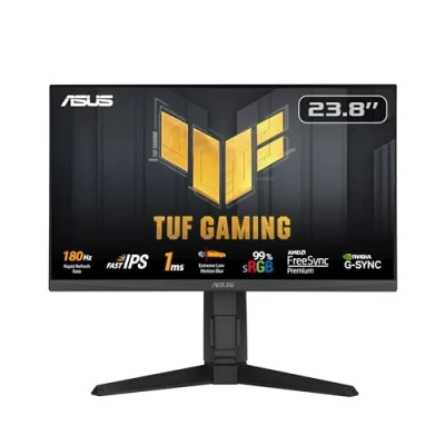 Abbildung von ASUS TUF Gaming VG249QL3A 24 Zoll Full HD Monitor 180 Hz, 1ms GtG, G Sync, FreeSync, AdaptiveSync, ELMB, GameFast Input Fast IPS Panel, 16:9, 1920x1080, DP, HDMI, ergonomisch, Speaker