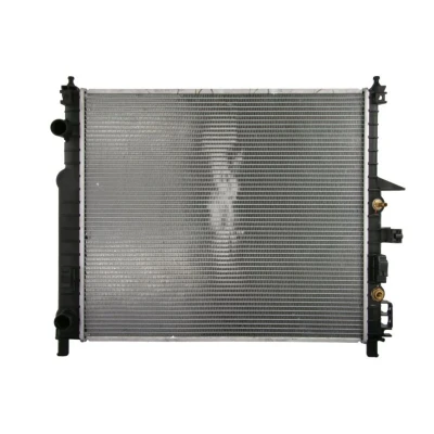 Abbildung von NRF 55335 Kühler, Motorkühlung Aluminium 610 545 42 mit Anbauteilen Kühlrippen gelötet MERCEDES BENZ: ML Class