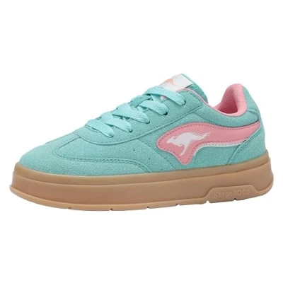 Abbildung von Kangaroos KGK Meenie Sneaker low für Kinder, Größe: 34, Ocean/rose Schuhe