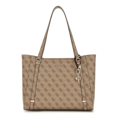 Abbildung von Guess ECO Erica Elite TOTE Shopping Bag, Damen, Größe: One Size, Latte