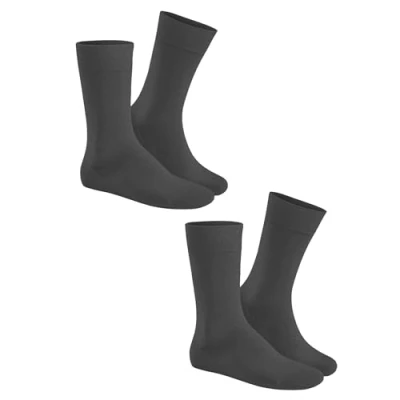 Abbildung von Hudson Herren Socken, 024491 Only, 2er Pack, Gr. 39/42, Grau (Graumeliert 0550)