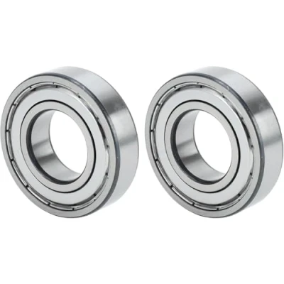 Abbildung von TUZUK 2 Stück 6206 ZZ Kugellager Abgedichtet 30x62x16mm Vorgeschmiert/Chromstahl/Gummi Doppeldichtung, 6206ZZ Rillenkugellager