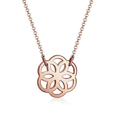 Abbildung von Elli Blume Halskette roségoldcoloured, Damen, Größe: 45, Roségold coloured